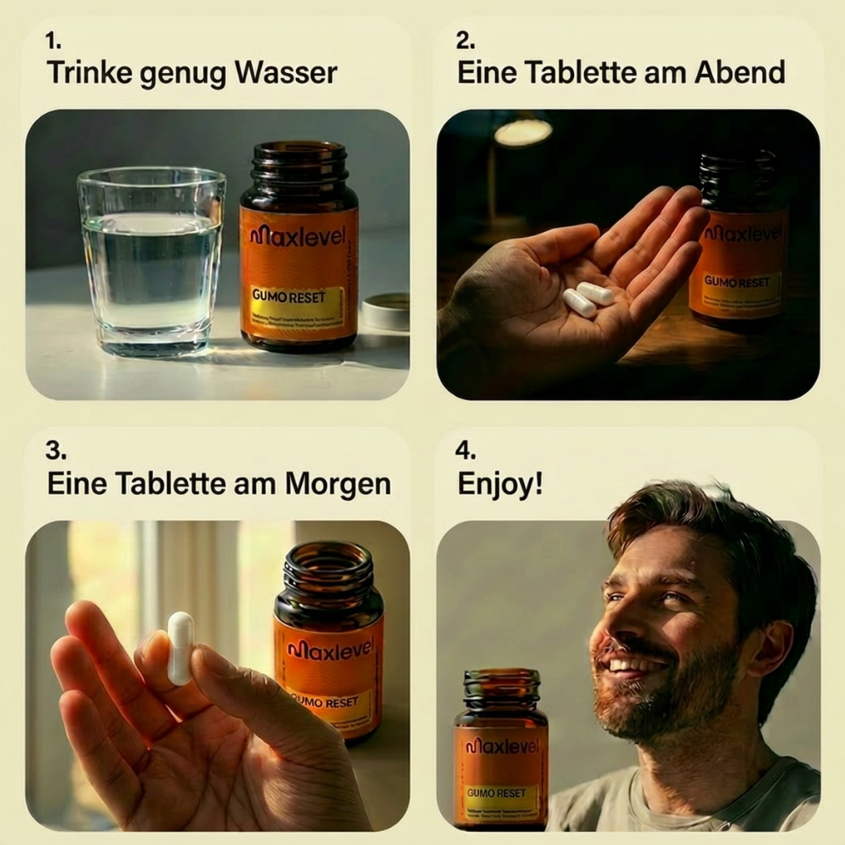 GuMo RESET: Regeneration für den nächsten Tag