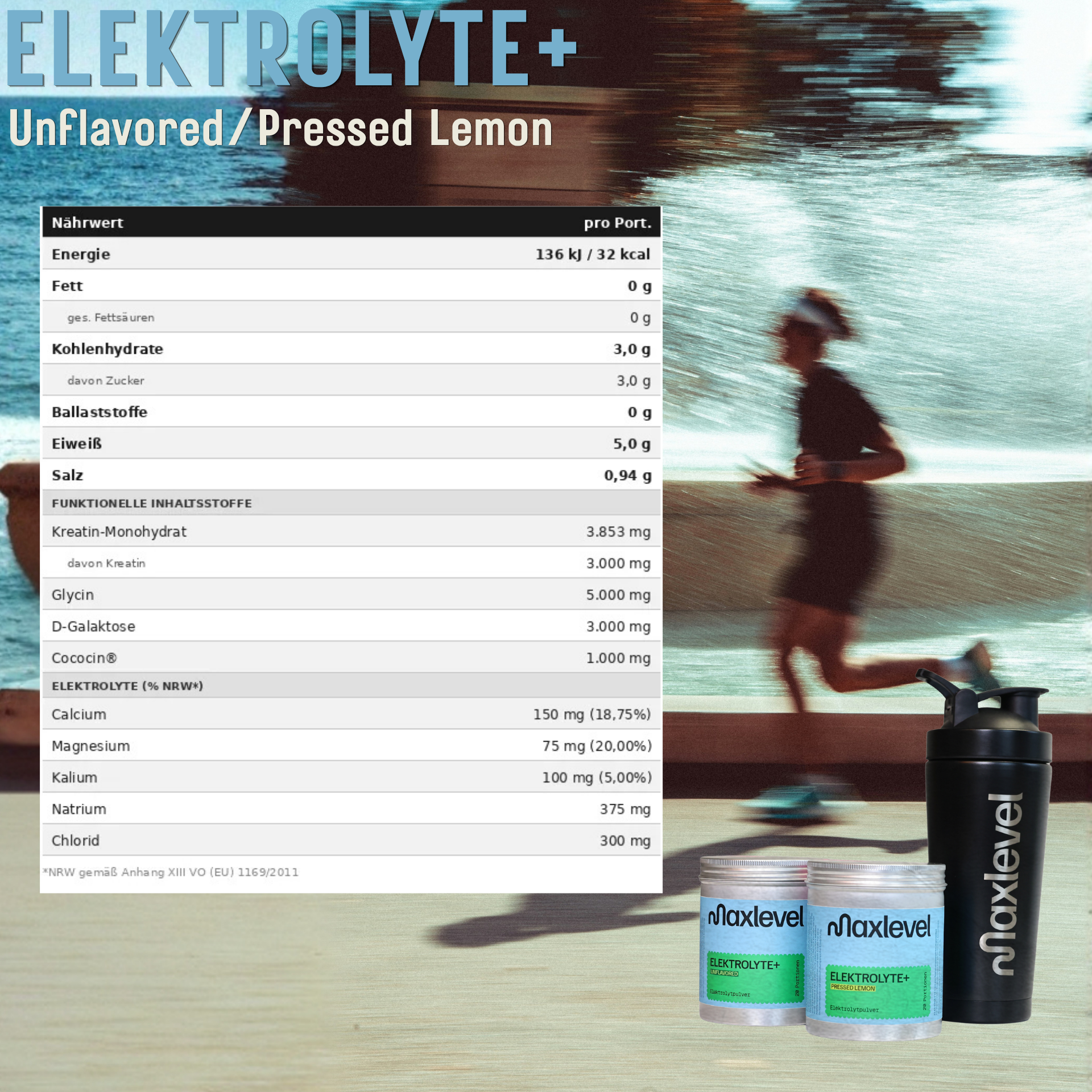 Elektrolyte, Kreatin und Recovery