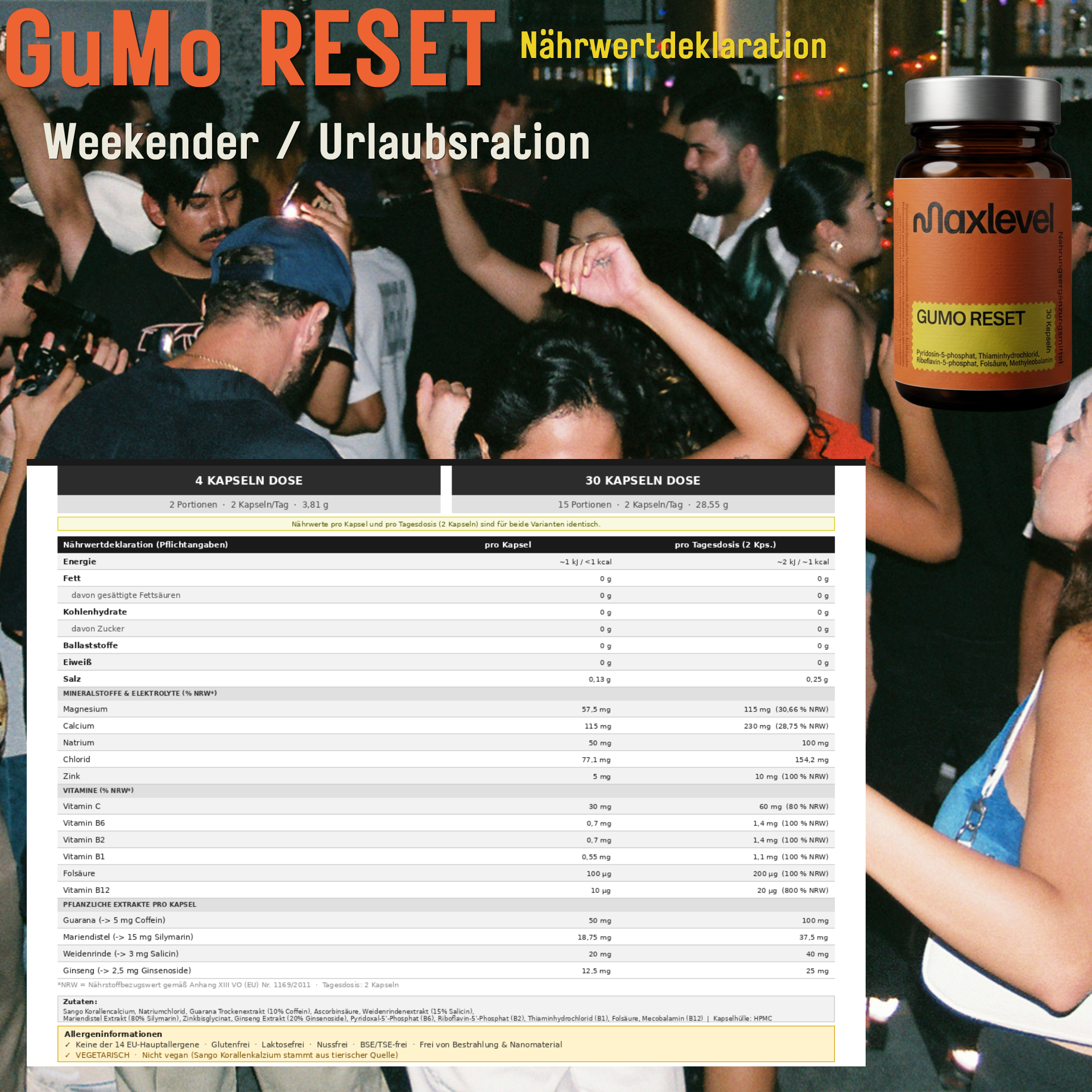 GuMo RESET: Regeneration für den nächsten Tag