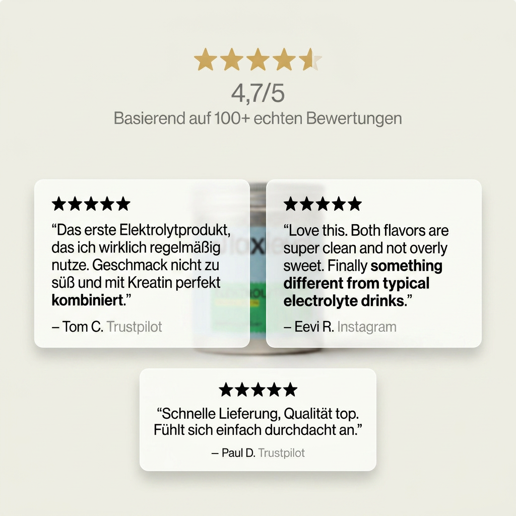 Elektrolyte, Kreatin und Recovery