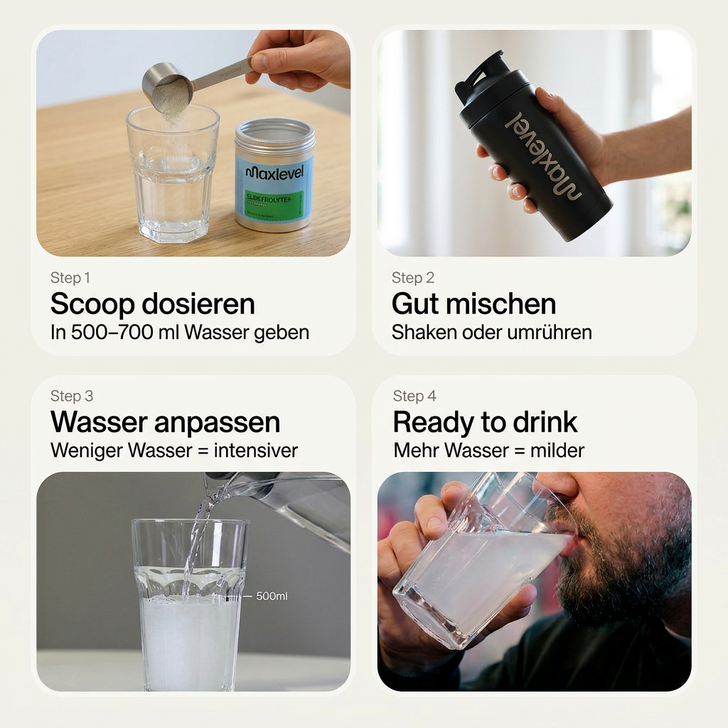 Elektrolyte, Kreatin und Recovery