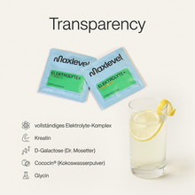 Gratisproben Elektrolyte+: Elektrolyte kombiniert mit Kreatin und mehr